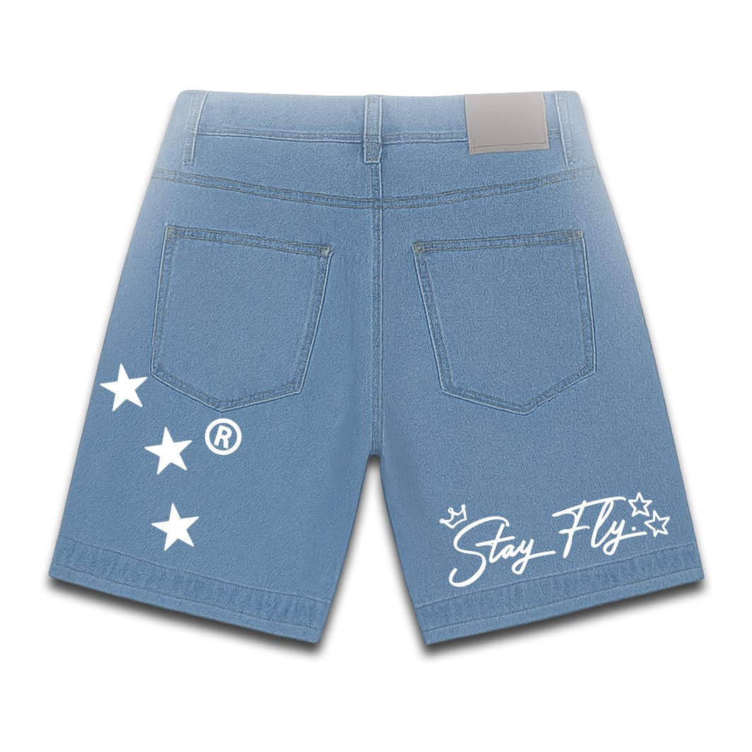 STAY FLY IN BLUE.